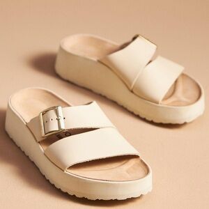 NWT! BIRKENSTOCK Almina Leather Sandals!